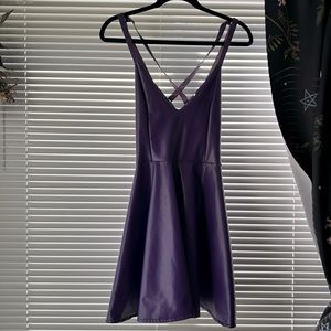 Blackmilk Dark Magic Purple Mini Dress